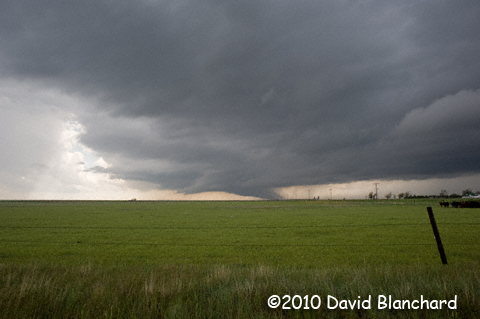 Supercell with inflow.