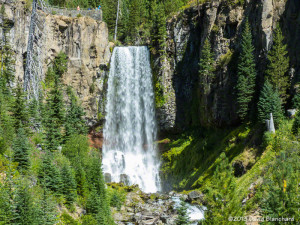 Tumalo Falls.