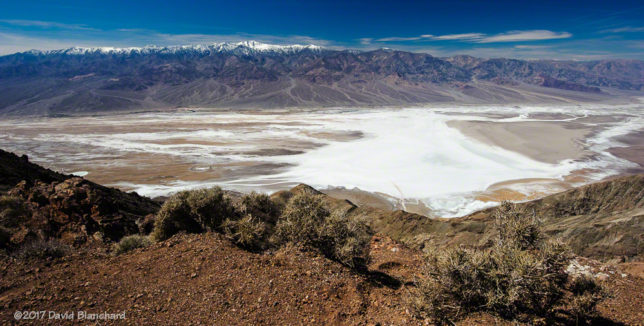 Dante's View of Panamint Range and Badwater Basin.